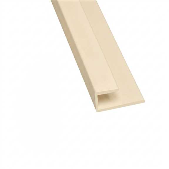 FRP 10' Almond End Cap Molding